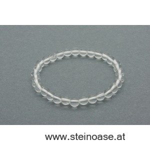 Armband Bergkristall 6mm